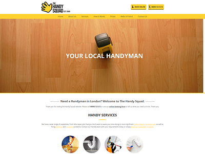 Handysquad 3d branding graphic design logo motion graphics ui