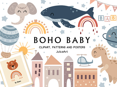 Boho baby collection