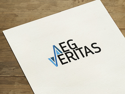 Logo design - AEG Veritas brand design logo