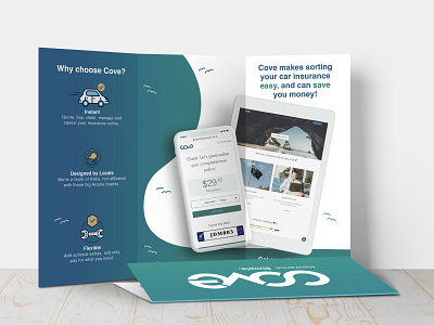 Cove Insurance Trifold Brochure