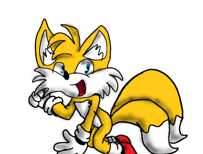 tails the fox remake graphic design