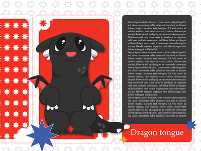 CUTE DRAGON CARD