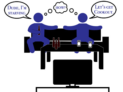 Couch Scene adobe illustrator video animation