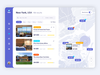 Travel service hotels page booking concept design hotel hotel booking hotels location map service travel travel site travel website traveling ui web design webdesign website website design