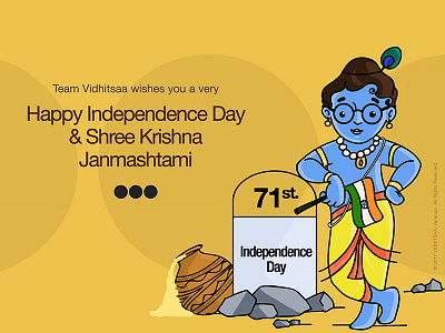 Vidhitsaa Independence Day & Janmashtami 2017