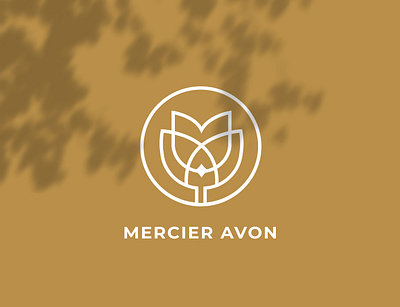 MERCIER AVON 3d animation app branding design graphic design icon illustration logo monogram motion graphics rose typography ui ux vector