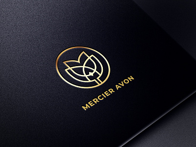 MERCIER AVON 3d animation app branding design graphic design icon illustration logo monogram motion graphics rose typography ui ux vector