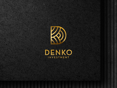 Denko Investment 3d animation app branding design graphic design icon illustration investment logo monogram motion graphics typography ui ux vector