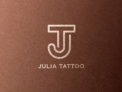 JULIA TATTOO 3d animation app branding design graphic design icon illustration logo monogram motion graphics tattoo typography ui ux vector