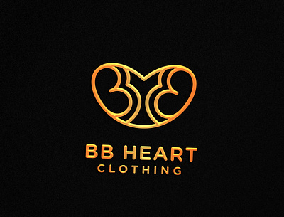 BB Heart Clothing 3d animation app branding clothing design graphic design icon illustration logo monogram motion graphics typography ui ux vector