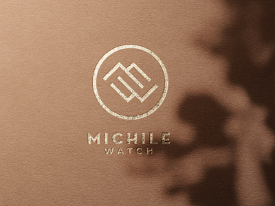 MICHILE WATCH 3d animation app beauty branding cosmetics design graphic design illustration logo logodesigner monogram motion graphics trending typography vector watches