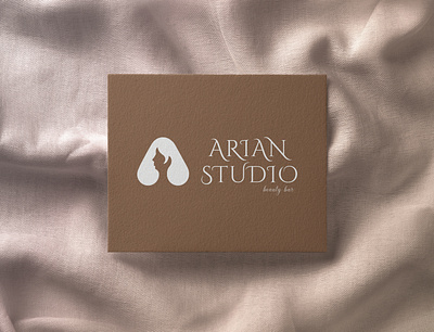 ARIAN STUDIO branding design graphic design illustration logo monogram motion graphics negative space salon typography vector