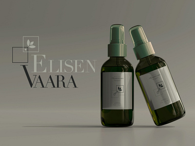 ELISENVAARA beauty brand identity branding cosmetic design graphic design karelia logo luxury ui vector