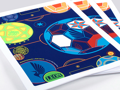 MN United Football Club Poster football mnufc screenprint soccer