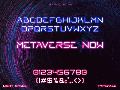 LIGHT SPACE Font