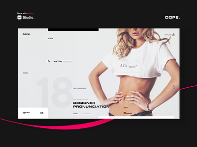 Dope. app digital interface invisionapp mobile service store studio ui ux