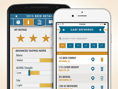 My GABF 2015 2015 app beer brewers brewery craft gabf rating