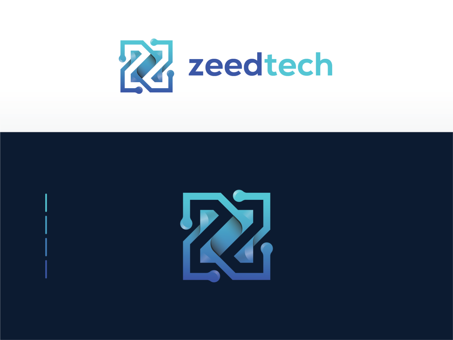 zeedtech | Logo Gradient by Fortunegraph Artwork on Dribbble