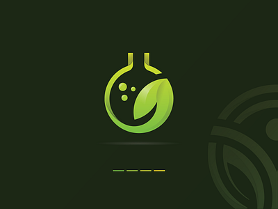 Lab Leaf | Gradient Logo