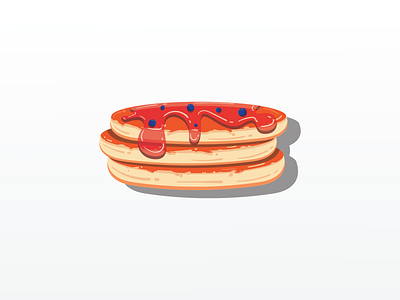 Pancake Flat Illustration