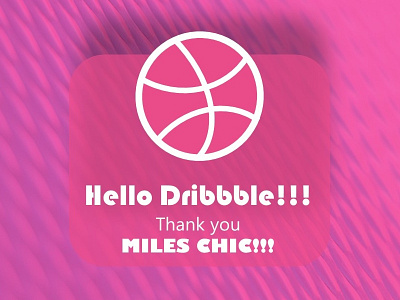 Dribblethankyou debut dribblethankyou hello hellodribble shot thank thankyoushot you