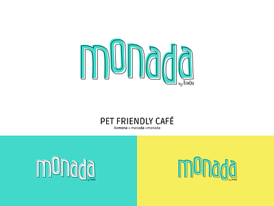 Monada branding design brand branding cafe cafe branding dog graphic design identity illustration logo logotype mascota mascotas moanada perros pet friendly pets restaurant typography vector