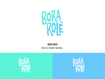 Bora Role Logo Design branding branding and identity electric scooter electric skate identity logo monopatin patin electrico scooter skate