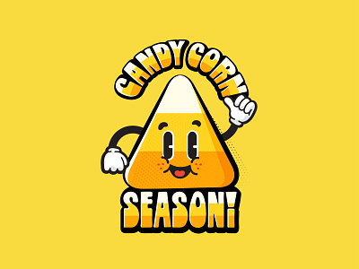 Time for Candy Corn!! candy candycorn fall fun funny halloween happy humor kawaii november october orange september sugar sweets treats trick or treat yellow