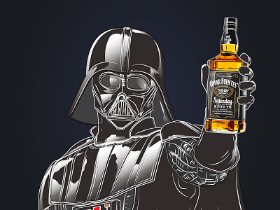 Darth Vader Birthday Invitation