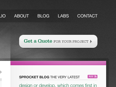 Sprocket Getaquote buttons get a quote sprocket