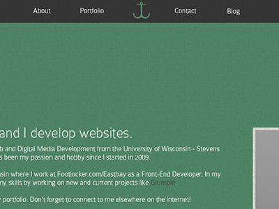 Jon's Portfolio Redesign clean colaborate minimal portfolio web design web developer