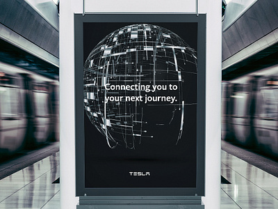 Tesla Concept car concept design electric illustration journey marketing marketing campaign tesla