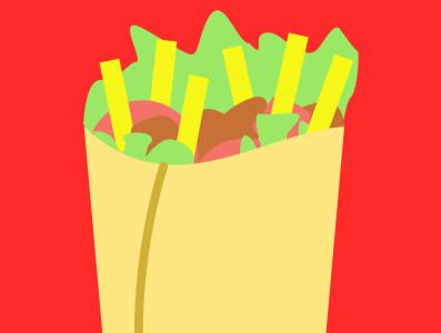 Shawarma design graphic design illustration vector