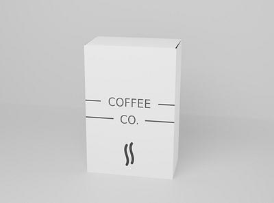 Coffee Mockup 3d branding