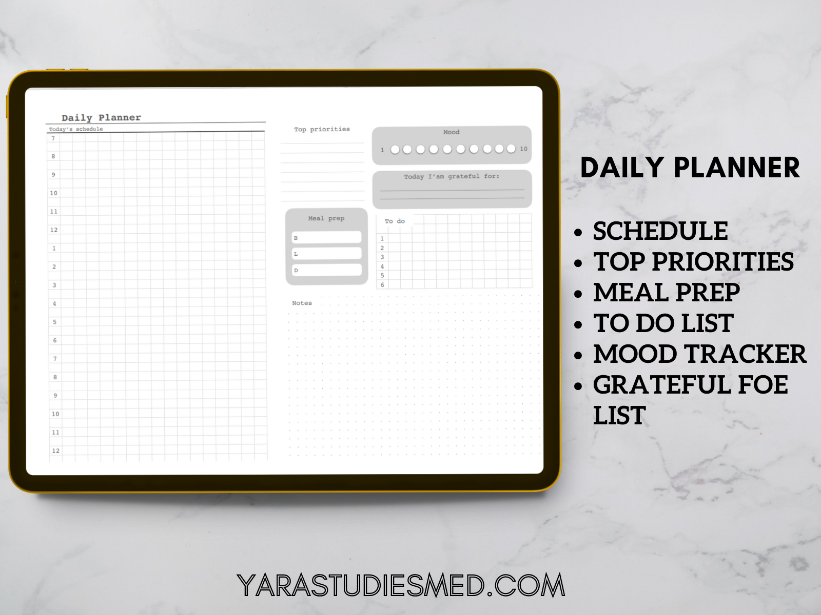 free daily planner apps for ipad