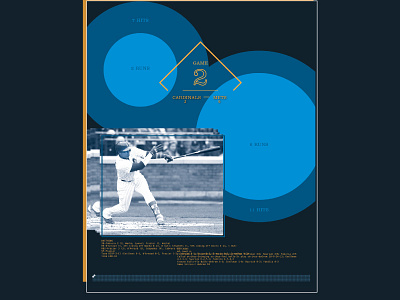 Game 2 // @mets 6 — @cardinals 2 baseball data visualization information designe mets