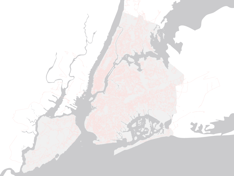 NYC Traffic Patterns data visualization maps