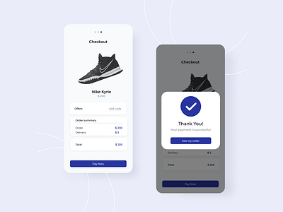 E-Commerce - UI Design DailyUI002 app dailyui dailyui002 dailyui02 dailyui2 ecommerce kyrie mobiledesign nike ui uiux ux website