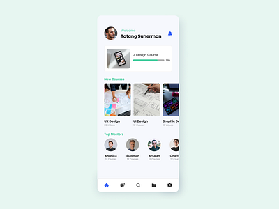 UI Design - Ecourse Platform app application branding course dailyui design ecourse illustration kursus logo mobile design ui ui design uiux user experience user interface ux ux design uxui web design
