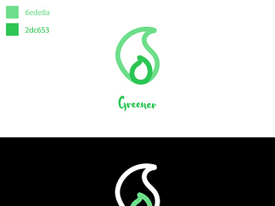 Greener green energy company brand brand identity branding business company energy forest fuel green greener illustration logo natural nature power vector