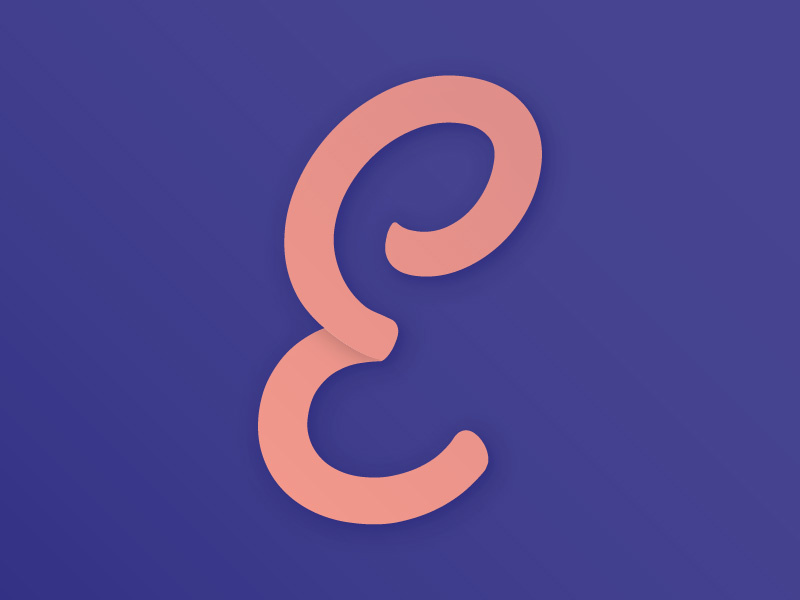 #Typehue Week 5: E typography e typehue type letter design challenge