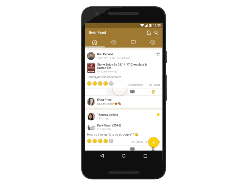 Untappd Redesign beer redesign untappd