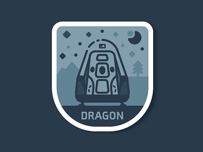 Dragon capsule dragon explore nasa planet planetary space spacex stars starship travel