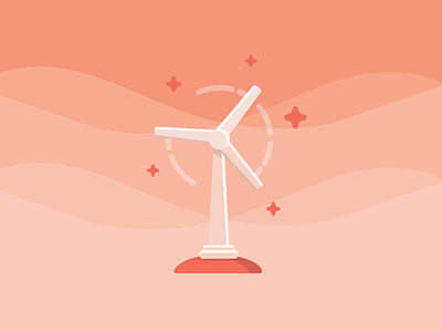 Wind Turbine 7daystocreate electric energy flat power renewable turbine wind windmill