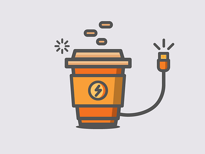 Wired battery charging coffee lighting power wired