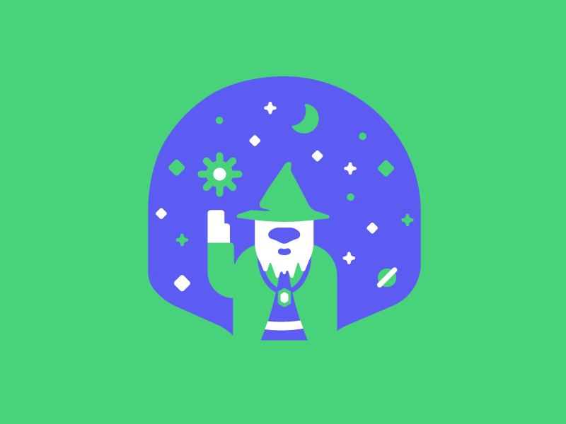 Cosmic Wizard by Elliot Belchatovski on Dribbble