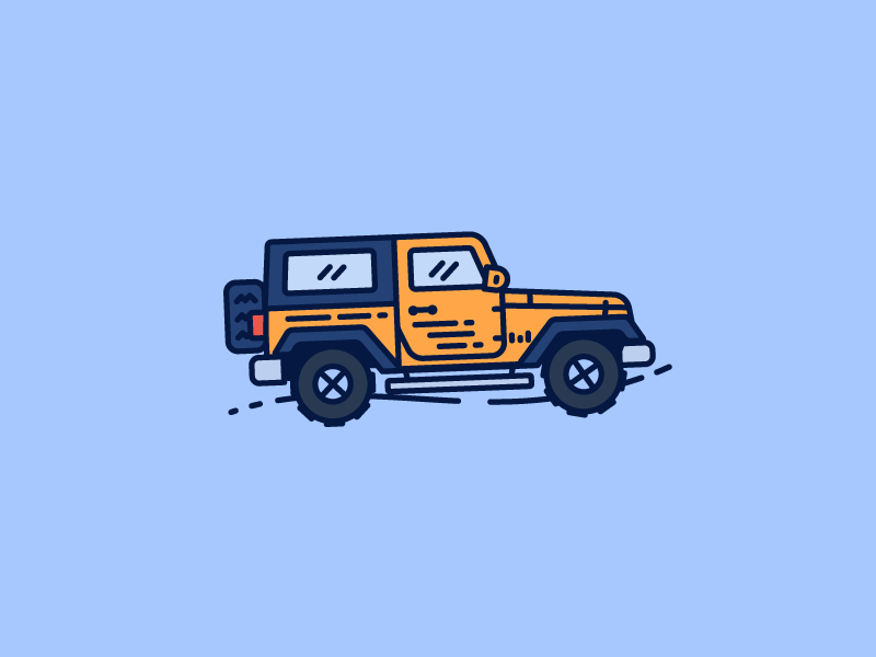 Jeep by Elliot Belchatovski on Dribbble