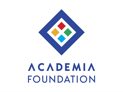 Academia Foundation branding build building church churches elementary foundation logo organization school schools student students