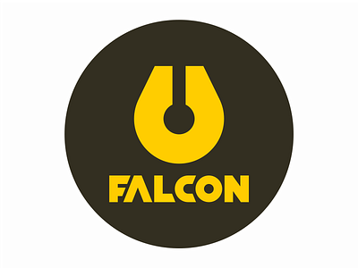 Falcon branding falcon falcon millenium fan fandom fansite logo sci fi science fiction sf site space star star wars starts
