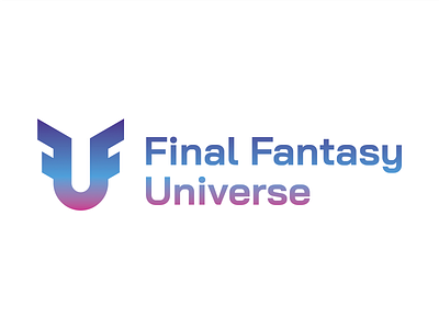 Final Fantasy Universe brandinf fan fandom fansite fantasy final fantasy logo sci fi science fiction sf site universe website